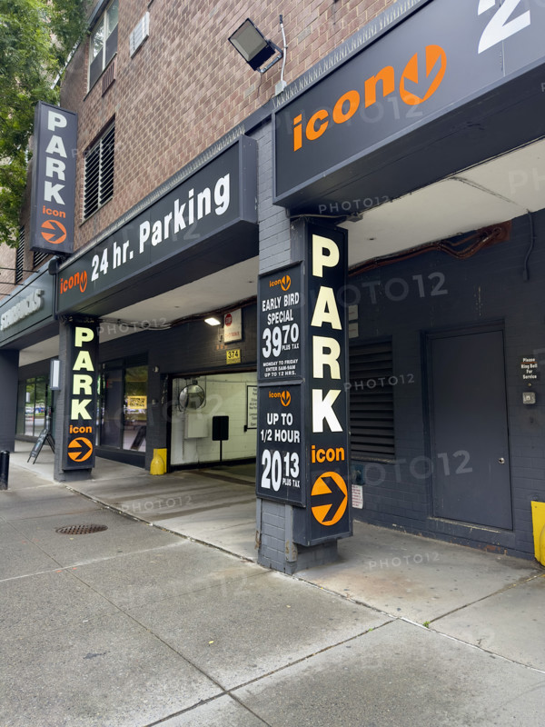 Icon 24-Hour Parking Garage, Greenwich Street, New York City