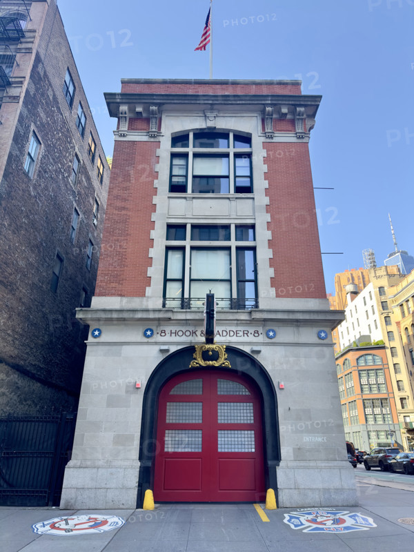 Beaux-Arts style firehouse from 1903, made famous as the headquarters of the 1984 film, "Ghostbusters", New York City