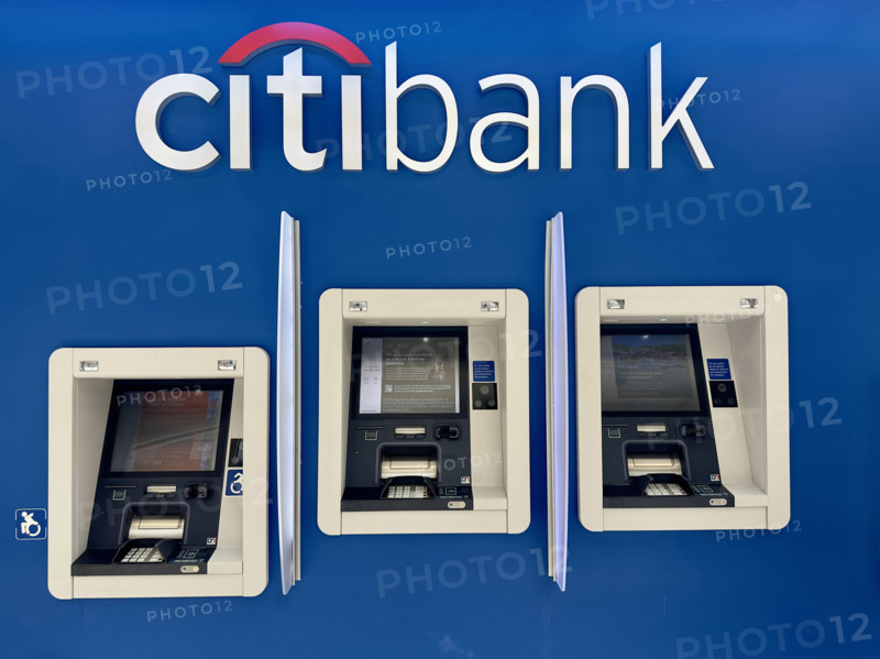 Three Citibank ATM machines