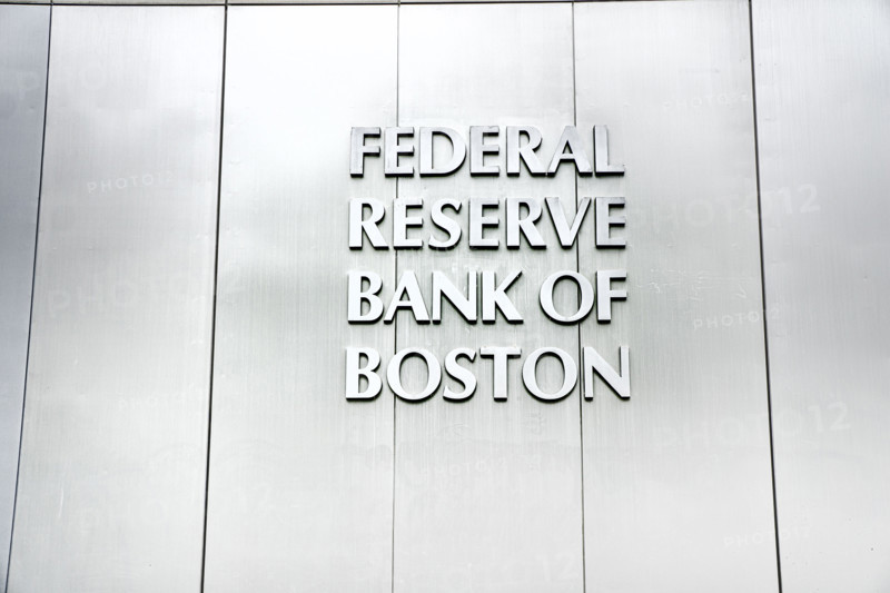 Federal Reserve Bank of Boston, Building exterior detail, Boston