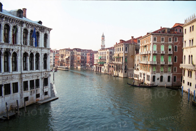 Canal view at dawn, Venice, Italy