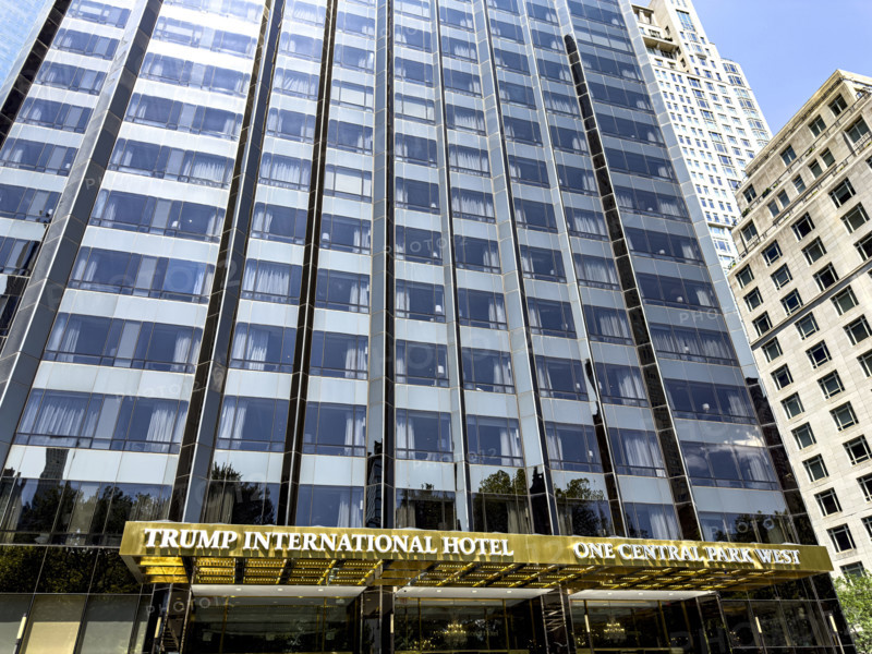 Trump International Hotel, building exterior, One Central Park West, Columbus Circle, Manhattan, New York City, New York, USA