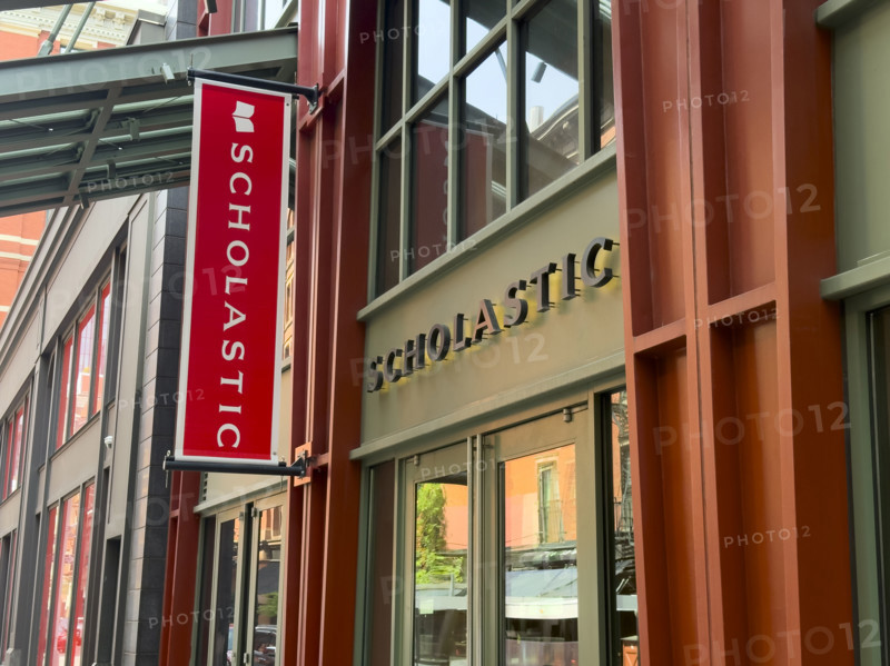 Scholastic, building exterior, 557 Broadway, Soho, Manhattan, New York City, New York, USA