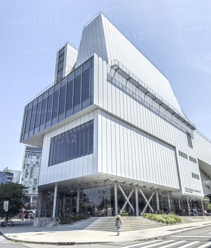 Whitney Museum of American Art, building exterior, 99 Gansevoort Street, Meatpacking District, Manhattan, New York City, New York, USA