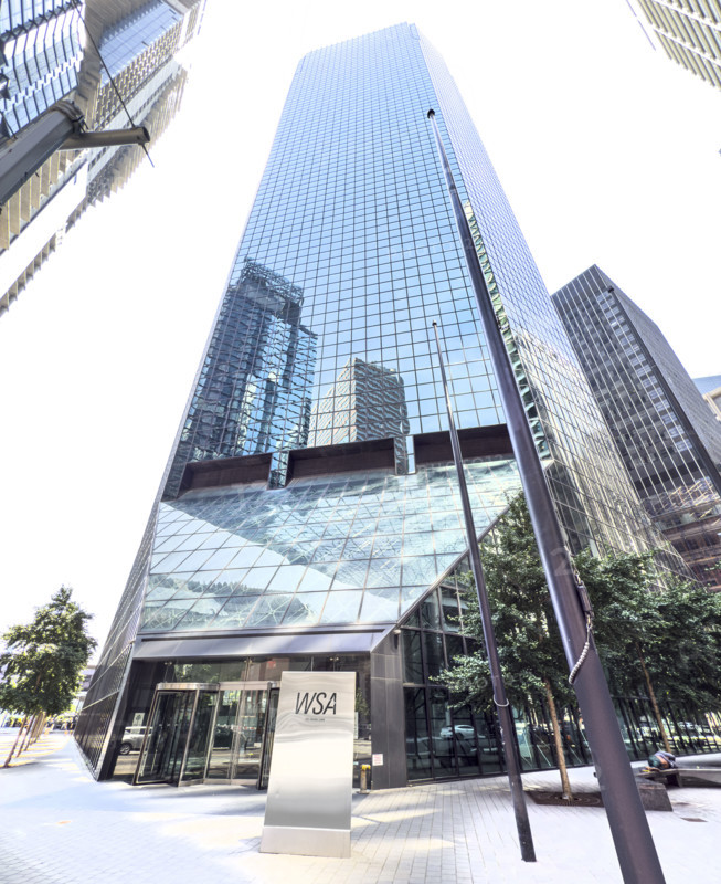 Continental Center, WSA Building, building exterior, low angle view, 180 Maiden Lane, Financial District, Manhattan, New York City, New York, USA
