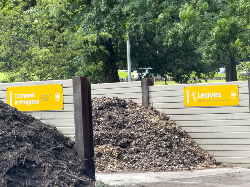 95th Street Compost Compound, Riverside Park Conservancy, Riverside Park, Manhattan, New York City, New York, USA