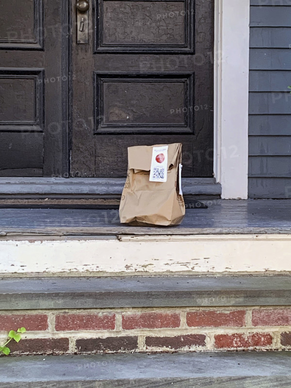 Delivery Left on Door Step