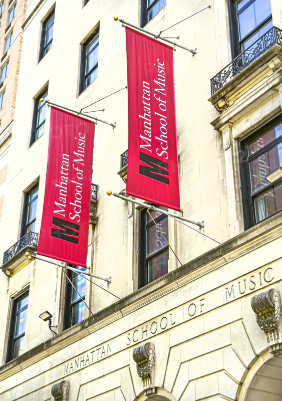 Manhattan School of Music, building exterior, 130 Claremont Avenue, Morningside Heights, Manhattan, New York City, New York, USA