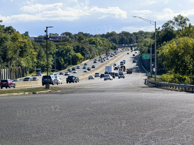 Interstate Highway 95, Stamford, Connecticut, USA