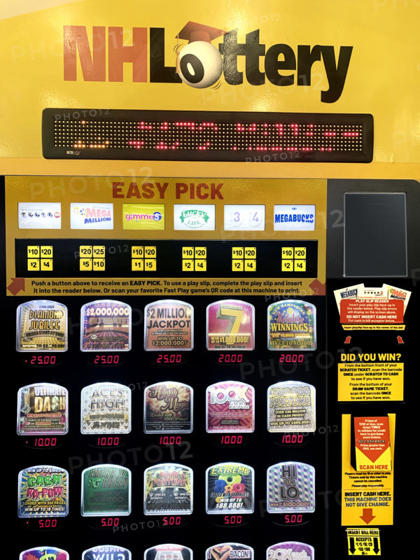 New Hampshire Lottery Machine