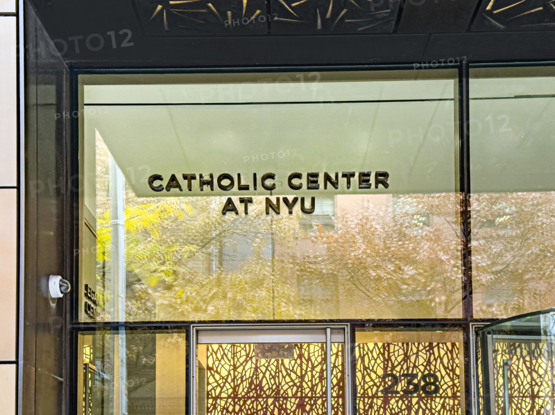 Catholic Center, Global Center For Academic & Spiritual Life, New York University, building exterior, Greenwich Village, Manhattan, New York City, New York, USA
