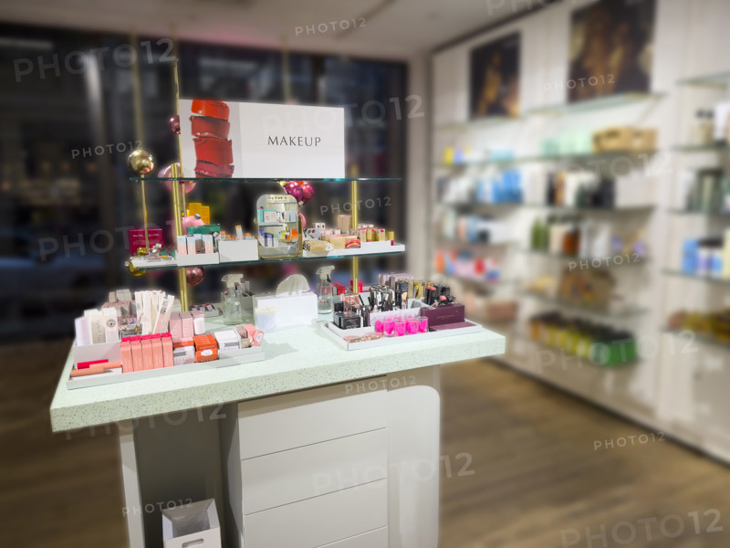 Makeup counter, Anthropologie Store, Chelsea Market, Manhattan, New York City, New York, USA