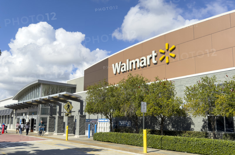Walmart, building exterior, Boca Raton, Florida, USA