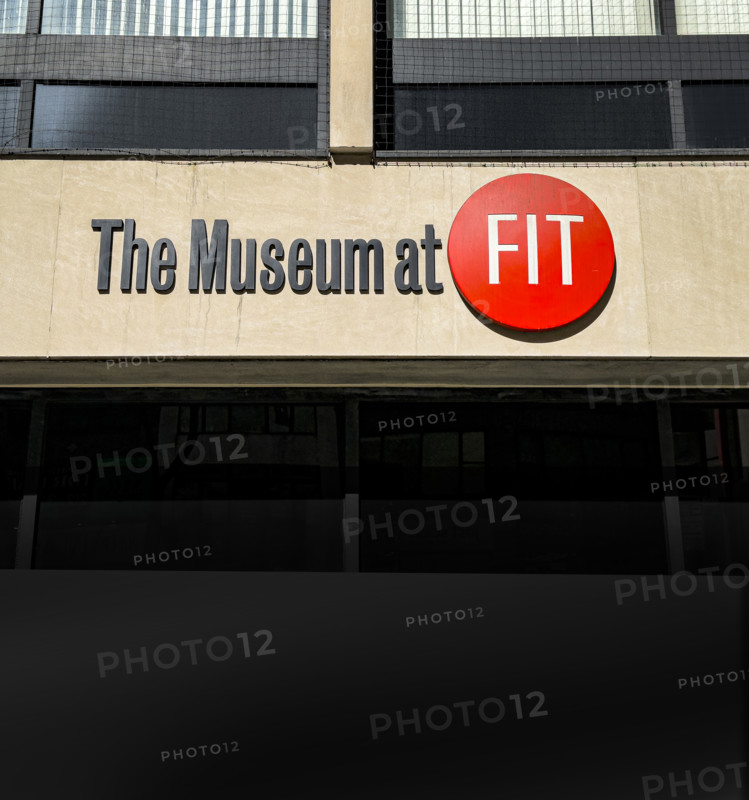 The Museum at FIT, building exterior detail, Fashion Institute of Technology, Manhattan, New York City, New York, USA