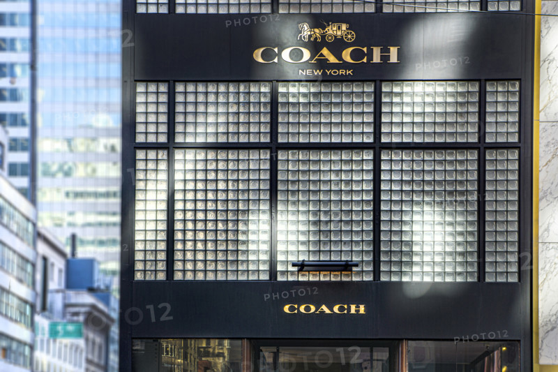 Coach retail store, building exterior, 685 Fifth Avenue, Manhattan, New York City, New York, USA