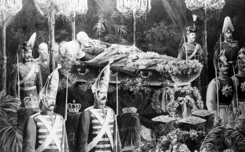 Death of Wilhelm I : Kaiser of Germany and King of Prussia