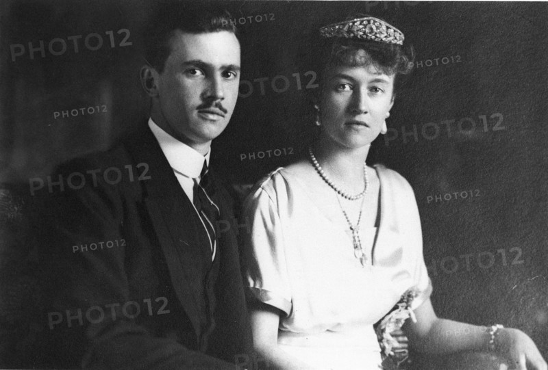 Le Prince Félix de Bourbon Parme et la Grande Duchesse Charlotte de Luxembourg