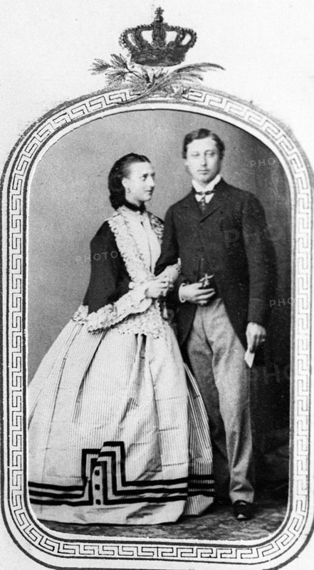 Edward VII and his wife, Princess Alexandra of Denmark