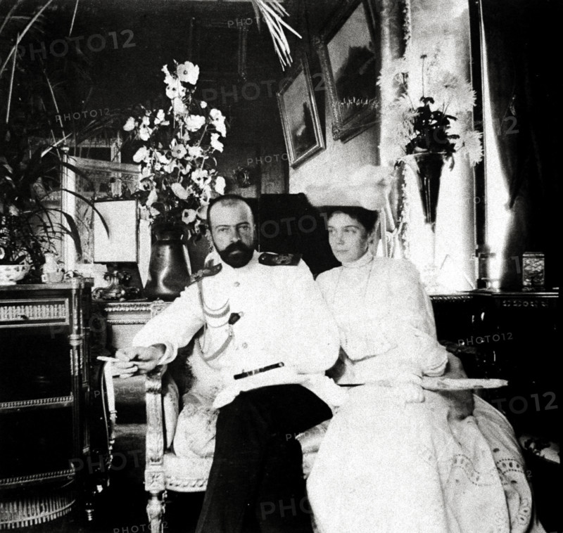 Grand Duke Alexander Mikhailovich and Grand Duchess Xenia Alexandrovna