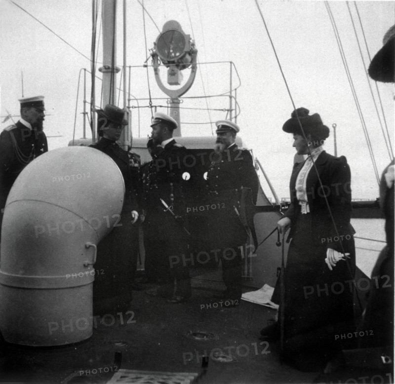 Nicolas II et l'Impératrice Alexandra