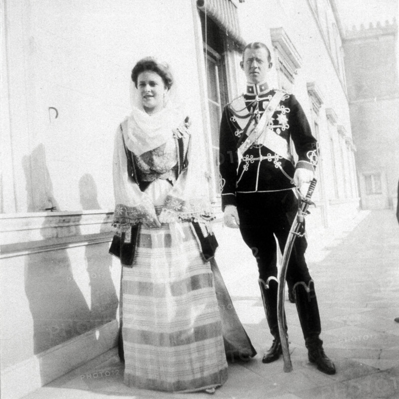 La Princesse Alice et le Prince André de Grèce