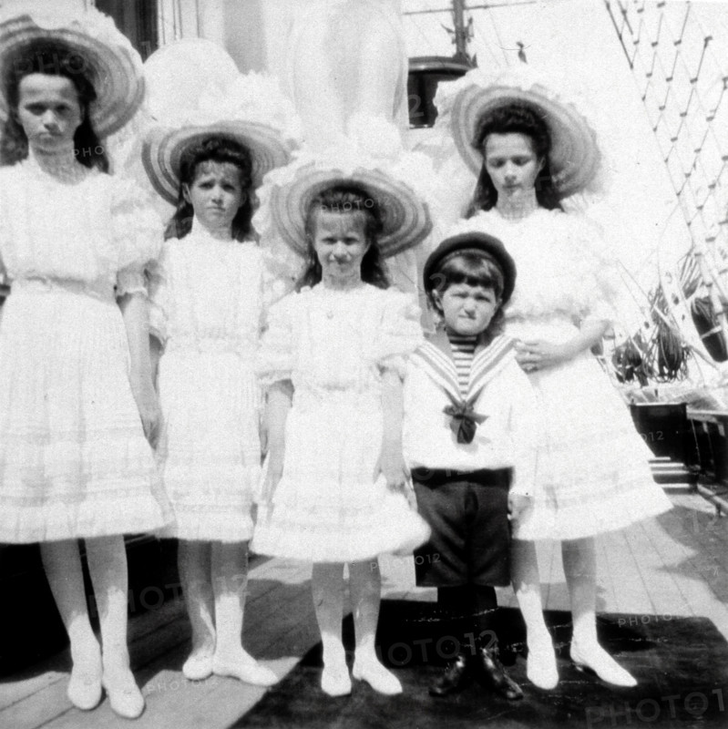 The children of Nicholas II