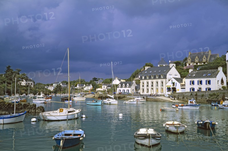 Clohars-Carnoët, port de Doëlan, Finistère