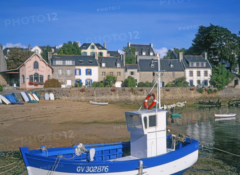 Combrit, port of Sainte-Marine, Finistère