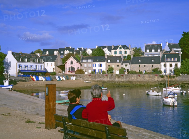 Combrit, port of Sainte-Marine, Finistère