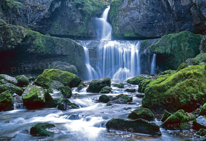 Cascade de la Billaude, Jura