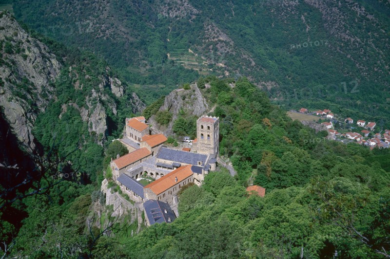Saint-Martin du Canigou Abbey, Pyrénées-Orientales
