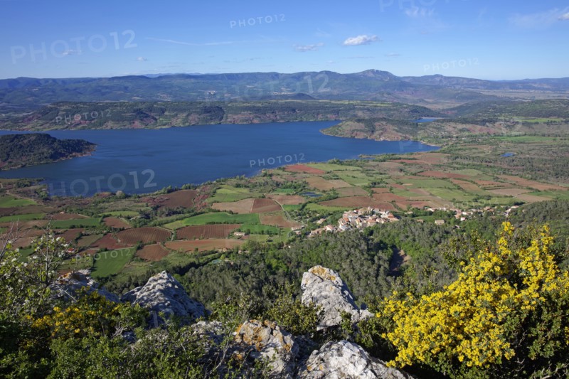 Le lac du Salagou, Hérault