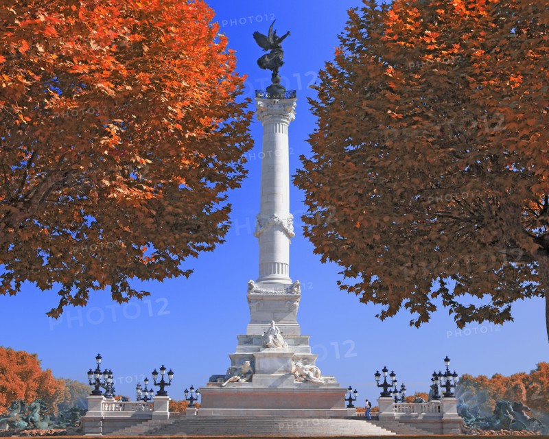 Bordeaux, Place des Quinconces, Gironde