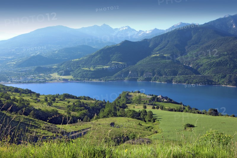 Lake Serre-Ponçon, Hautes-Alpes