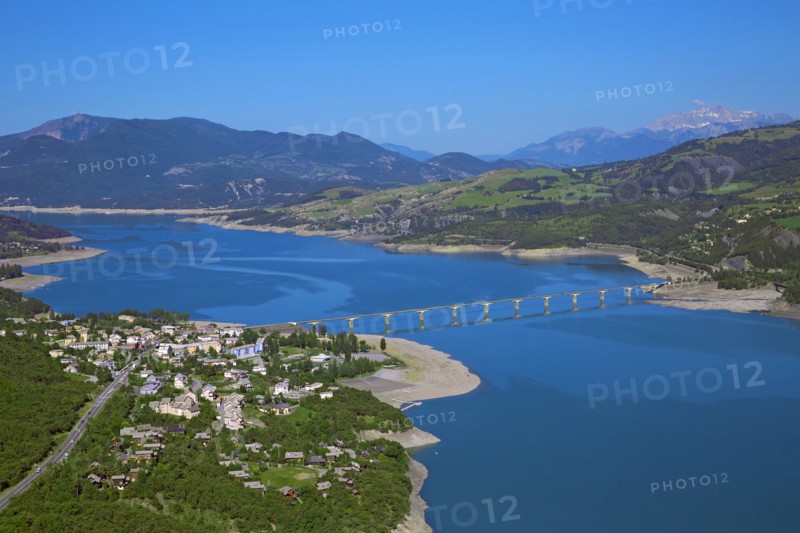 Savines-le-Lac et Lac de Serre-Ponçon, Hautes-Alpes