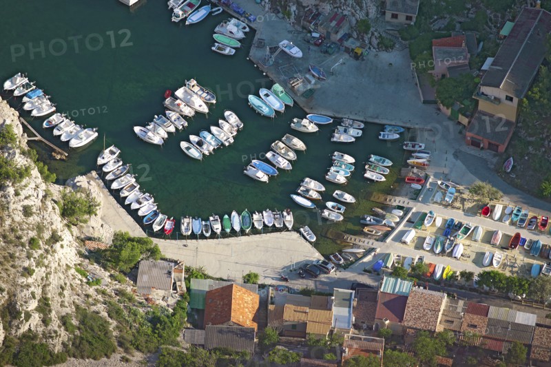 Marseille, la calanque de Morgiou, Bouches-du-Rhône