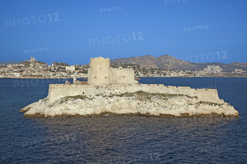Marseille, the Château d'If, Bouches-du-Rhône