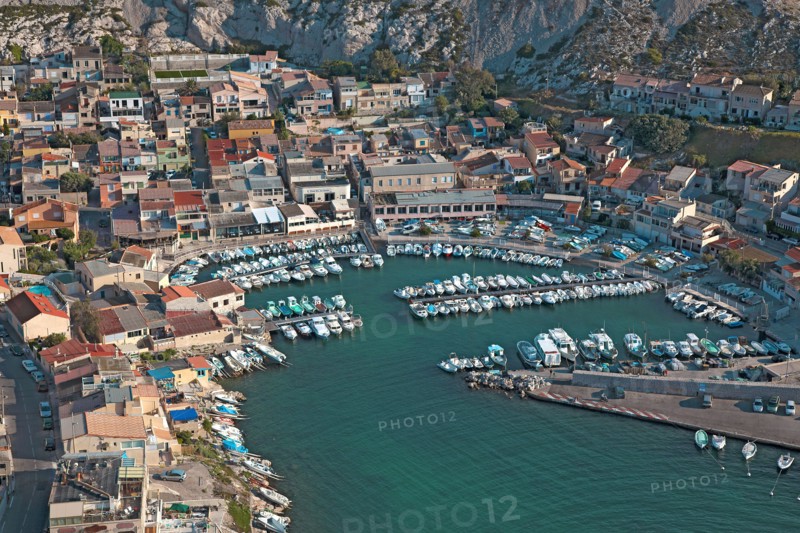 Marseille, the port of Goudes, Bouches-du-Rhône