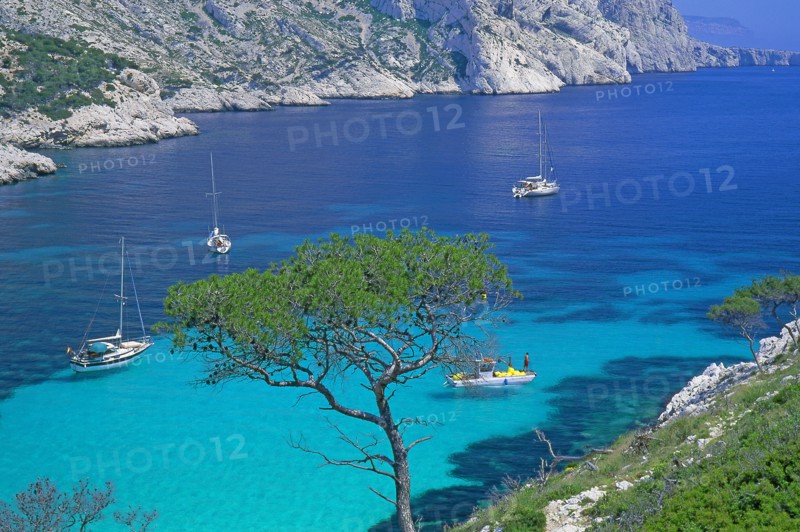 Marseille, la calanque de Sormiou, Bouches-du-Rhône