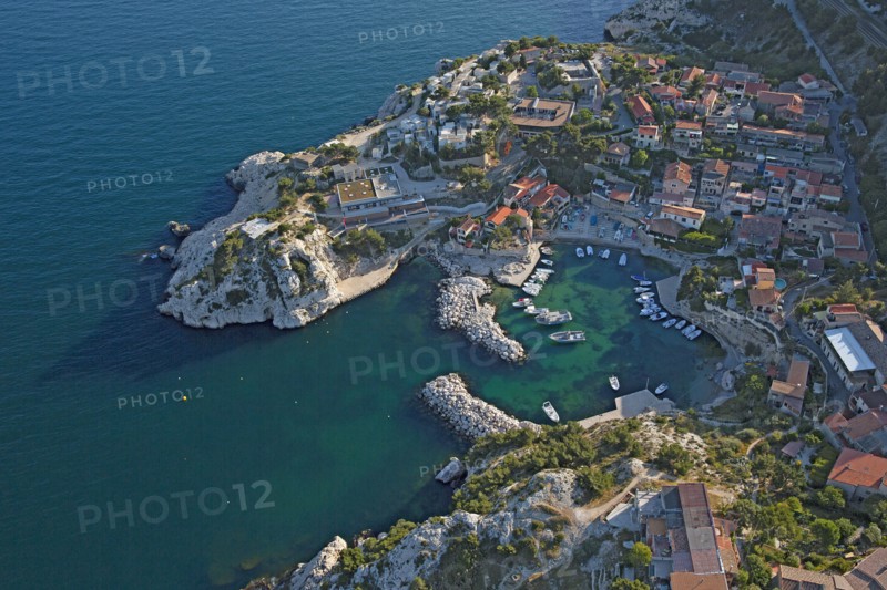 Le Rove, la calanque de Niolon, Bouches-du-Rhône