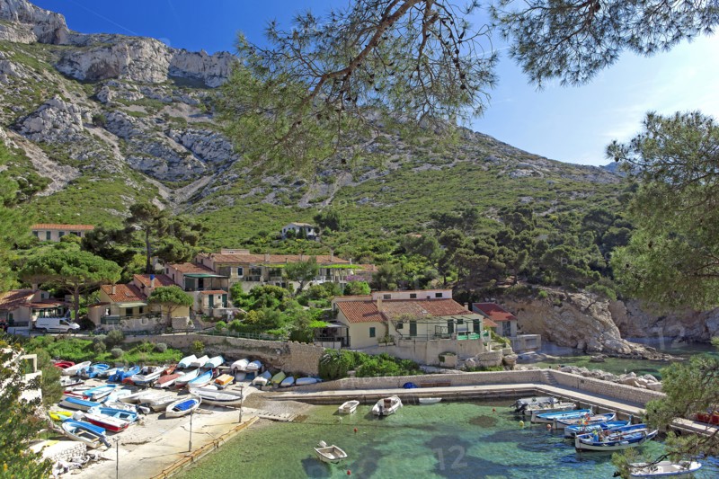 Marseille, la calanque de Sormiou, Bouches-du-Rhône