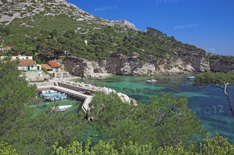 Marseille, the Sormiou cove, Bouches-du-Rhône