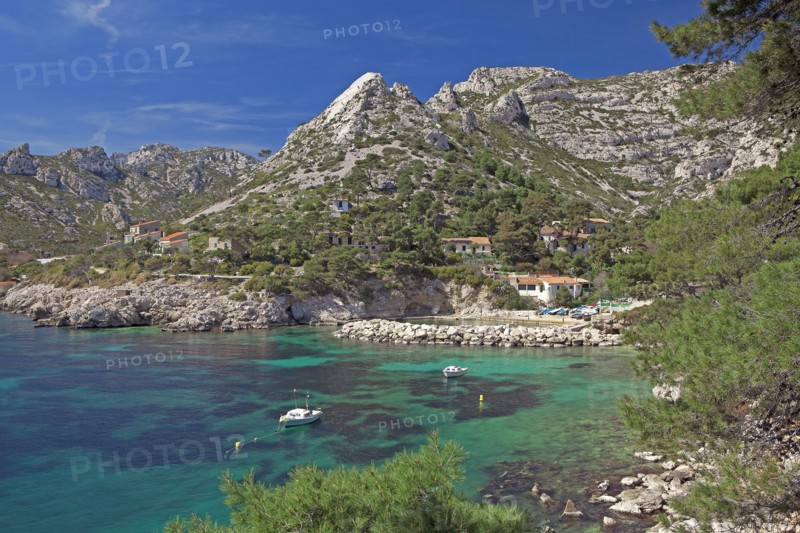Marseille, la calanque de Sormiou, Bouches-du-Rhône