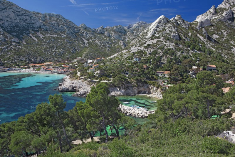 Marseille, the Sormiou cove, Bouches-du-Rhône