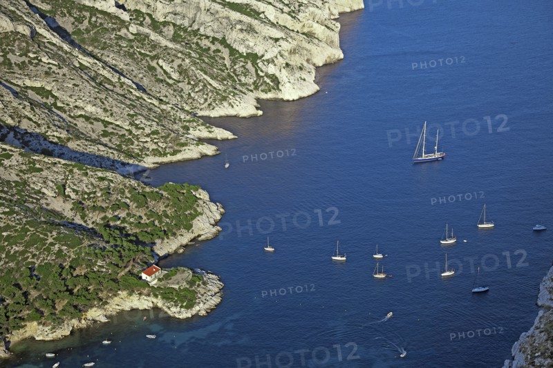 Marseille, la calanque de Sormiou, Bouches-du-Rhône