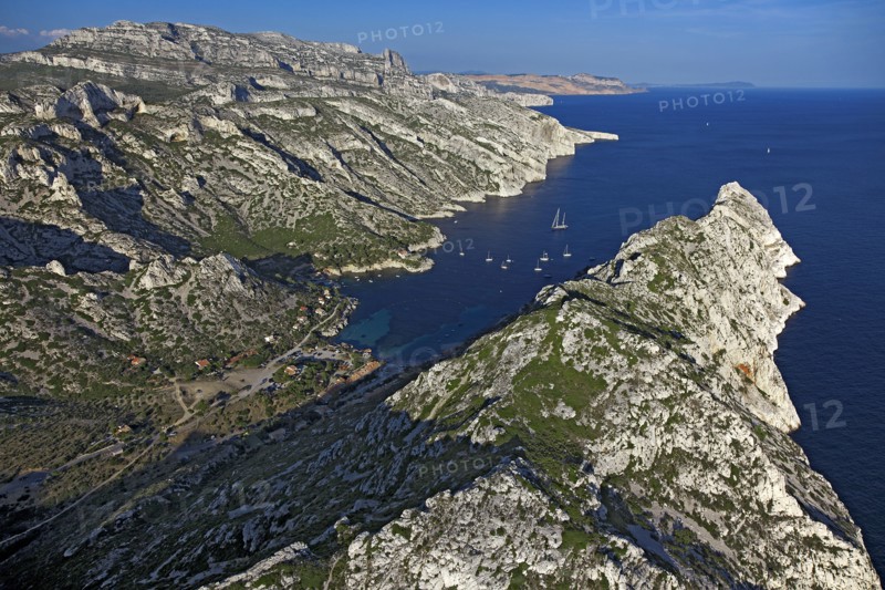 Marseille, la calanque de Sormiou, Bouches-du-Rhône