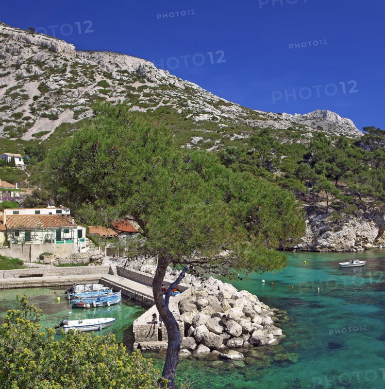 Marseille, la calanque de Sormiou, Bouches-du-Rhône