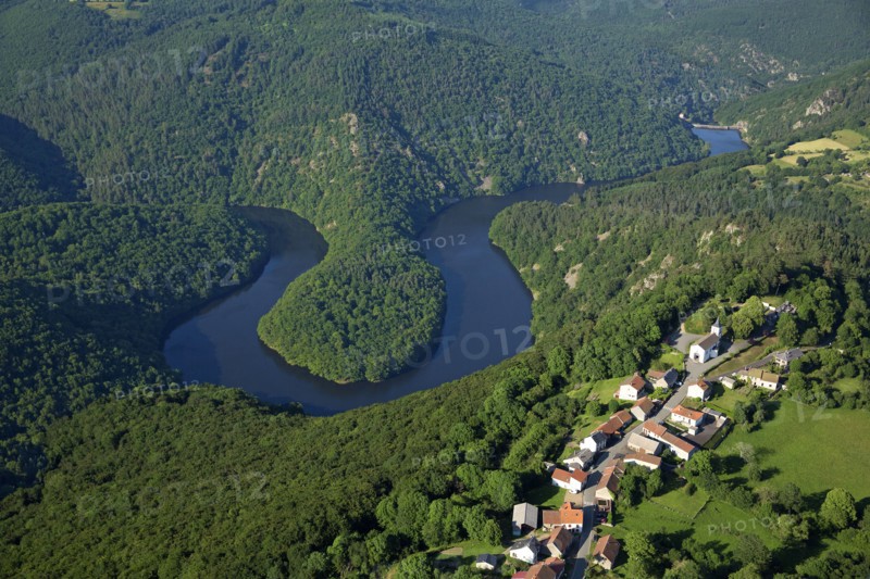 Gorges of the Sioule, the Queuille meander, Puy-de-Dôme