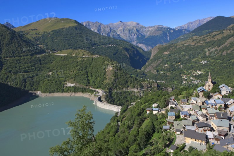 The Chevril dam, Savoie