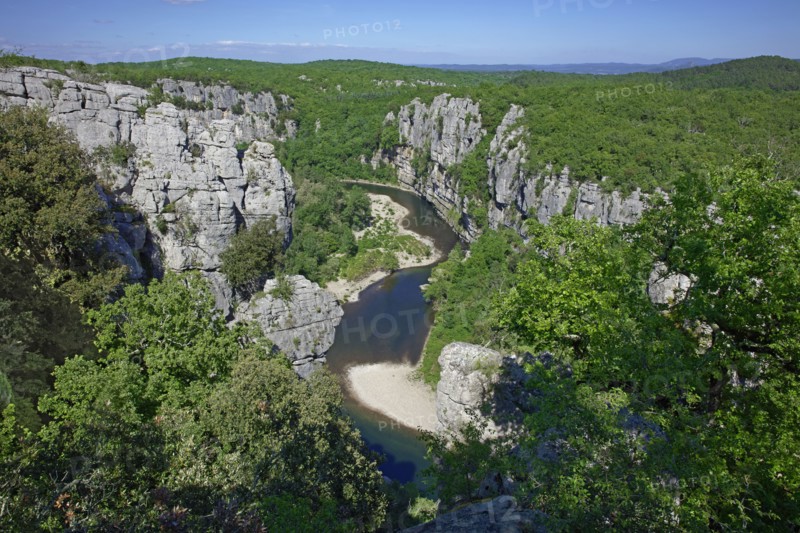 Gorges de Chassezac vers Berrias, Ardèche